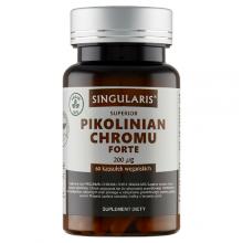 Zdjęcie produktu - Singularis Pikolinian Chromu Forte 200mcg, 60 kaps.