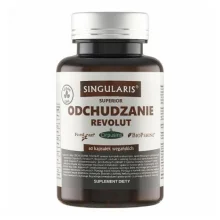 Zdjęcie produktu - SINGULARIS Superior Odchudzanie Revolut, 60 kaps. KR&Oacute;TKA DATA 31.12.2026
