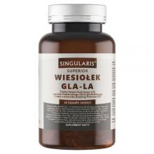 Zdjęcie produktu - SINGULARIS Wiesiołek GLA-LA Superior, 60 kapsułek KR&Oacute;TKA DATA 30.09.2026