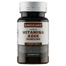 Zdjęcie produktu - SINGULARIS Witamina ADEK Kompleks, 60 kaps.