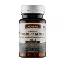 Zdjęcie produktu - SINGULARIS Witamina K2 MK-7,  60 kapsułek