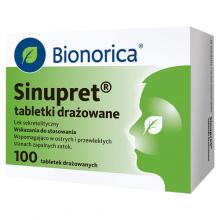 Zdjęcie produktu - Sinupret x 100 drażetek