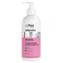 Zdjęcie produktu - So!Flow Proteinowo-emolientowa odżywka do włos&oacute;w zniszczonych, wymagających regeneracji, wysokoporowatych, 300 ml