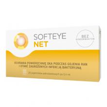Zdjęcie produktu - Softeye Net krople do oczu z antybiotykiem, 20 pojemnik&oacute;w