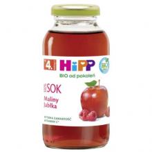 Zdjęcie produktu - HiPP Sok Maliny Jabłka Bio, 200 ml