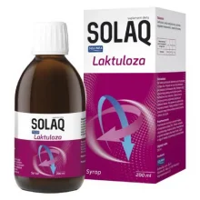 Zdjęcie produktu - SOLAQ Syrop - 200ml laktuloza zaparcia KR&Oacute;TKA DATA 31.12.2026