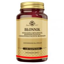 Zdjęcie produktu - SOLGAR Błonnik Mieszanina błonnik&oacute;w, 120 kaps.