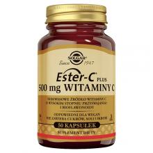 SOLGAR Ester C-Plus Witamina C 500 mg, 50 kaps.