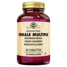 SOLGAR Female Multiple, 60 tabl. - suplement diety dla kobiet