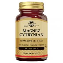 Zdjęcie produktu - SOLGAR Magnez cytrynian - 60 tabletek