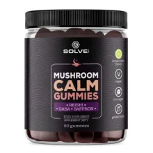 Zdjęcie produktu - Solve Labs Mushroom Calm Gummies Żelki bez cukru, 60 szt.