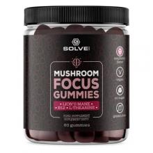 Zdjęcie produktu - Solve Labs Mushroom Focus Gummies, 60 szt.