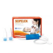 Zdjęcie produktu - SOPELEK Aspirator do nosa + 3 jednorazowe końc&oacute;wki