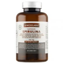 Zdjęcie produktu - SINGULARIS Superior Spirulina, 180kaps.