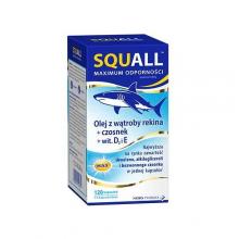 Zdjęcie produktu - Squall Max Olej z wątroby rekina, 120 kapsułek