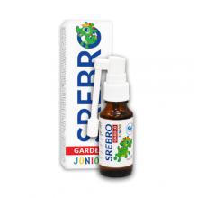 Zdjęcie produktu - Srebro Gardło Junior aerozol, 20 ml
