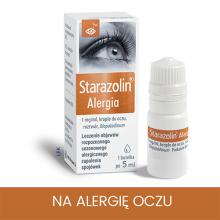 Zdjęcie produktu - Starazolin Alergia krople do oczu, roztw&oacute;r, 1mg - 5ml