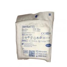 Zdjęcie produktu - STERILUX ES Kompresy gazowe jałowe 12-warstwowe 17-nitkowe 5cm x 5cm, 3szt.