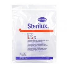 Zdjęcie produktu - STERILUX Kompresy gazowe jałowe 7,5x7,5cm - 3 sztuki