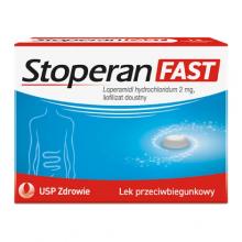 Zdjęcie produktu - Stoperan Fast 2 mg liofilizat doustny, 12 tabl.