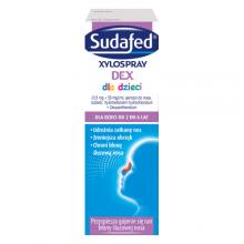 Zdjęcie produktu - Sudafed Xylospray DEX dla dzieci (0,5mg + 50mg)/ml aerozol do nosa, 10ml