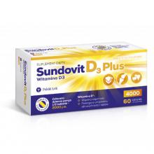 Zdjęcie produktu - Sundovit D3 Plus 60 tabletek