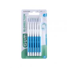 Zdjęcie produktu - Sunstar GUM Bi-Direction Szczoteczki międzyzębowe 0,9mm (niebieskie 2314), 6 szt.