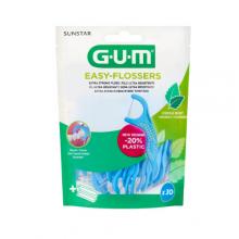 Zdjęcie produktu - Sunstar GUM Easy Flossers Nić dentystyczna, 30 szt.