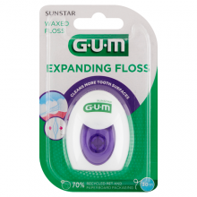 Zdjęcie produktu - Sunstar GUM Expanding Nić dentystyczna 30 m