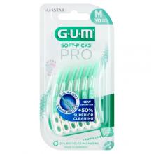 Zdjęcie produktu - Sunstar GUM Soft-Picks PRO Szczoteczki międzyzębowe M, 30 szt.