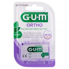 Zdjęcie produktu - Sunstar GUM Ortho Wosk miętowy dla os&oacute;b z aparatem ortodontycznym