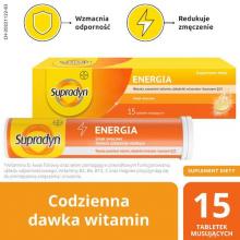 Zdjęcie produktu - Supradyn Energia, 15 tabl. musujących