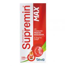 Zdjęcie produktu - Supremin MAX syrop 1,5 mg/ml  -1 butelka 150ml
