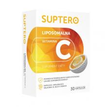 SUPTERO Liposomalna witamina C, 30 kaps.