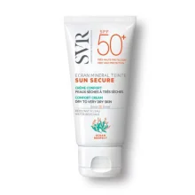 Zdjęcie produktu - SVR SUN SECURE &Eacute;CRAN MIN&Eacute;RAL TEINT&Eacute; Krem barwiący sk&oacute;ra sucha SPF 50+, 60g KR&Oacute;TKA DATA 30.11.2026
