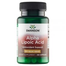 Zdjęcie produktu - SWANSON ALA 300mg, 60 kapsułek