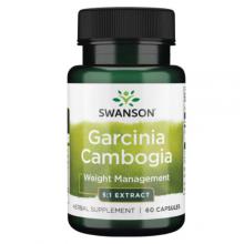 Zdjęcie produktu - SWANSON Garcinia Cambogia extract 80mg, 60 kapsułek