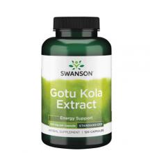 Zdjęcie produktu - SWANSON Gotu Kola ekstrakt 100mg, 120 kapsułek 