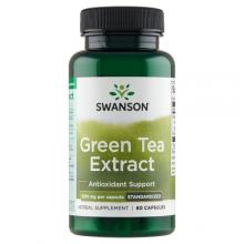 Zdjęcie produktu - SWANSON Green Tea Extract 500mg, 60 kapsułek