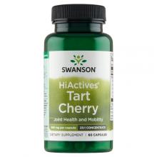 Zdjęcie produktu - SWANSON HiActives Tart Cherry 465mg, 60 kapsułek
