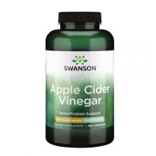 Zdjęcie produktu - Swanson High Potency Apple Cider Vinegar Ocet jabłkowy 625mg, 180 kaps.