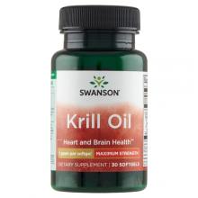 Zdjęcie produktu - SWANSON Krill Oil Maksymalna moc 1000mg - 30kaps