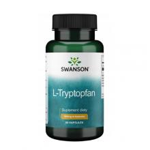 Zdjęcie produktu - SWANSON L-Tryptophan 500mg, 60 kapsułek 