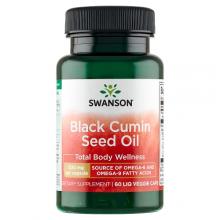 Zdjęcie produktu - SWANSON Olej nasion czarnego kminu 0,5g - 60 kapsułek