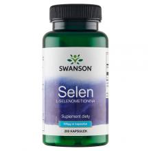 Zdjęcie produktu - SWANSON Selen SeLECT  0,1 mg - 200 kapsułek
