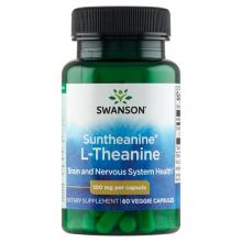 Zdjęcie produktu - SWANSON Suntheanine L-Teanina 100mg, 60 kapsułek 