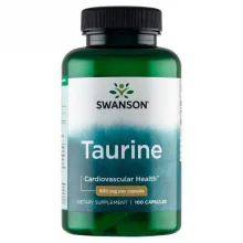 Zdjęcie produktu - SWANSON Tauryna 500 mg - 100 kapsułek