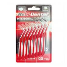 Zdjęcie produktu - REBI-DENTAL Szczoteczka międzyzębowa 0,5mm, 8szt.