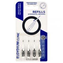 Zdjęcie produktu - Elgydium Clinic Refills Wkłady do szczoteczki międzyzębowej 0,6 mm, 4 szt.
