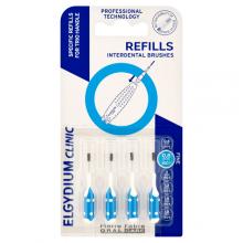 Zdjęcie produktu - Elgydium Clinic Refills Wkłady do szczoteczki międzyzębowej 0,8 mm, 4 szt.